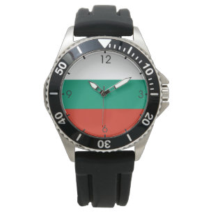 Bulgariska Flagga (Bulgarien) Armbandsur