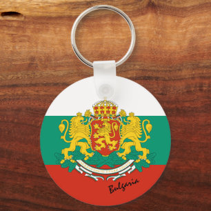 Bulgariska Flagga & Bulgariska helgdag, patrioter/ Nyckelring