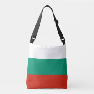 Bulgariska flaggan axelväska