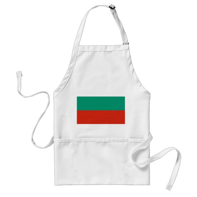 Bulgariska flaggan förkläde (Framsidan)