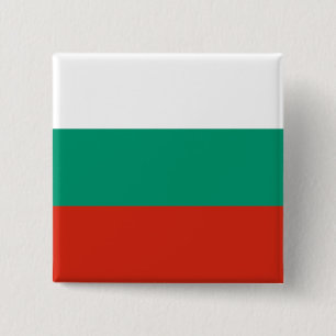 Bulgariska flaggan knapp