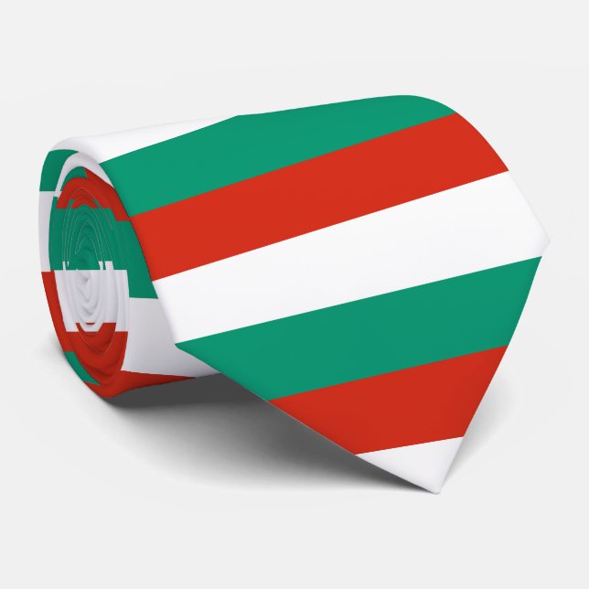 Bulgariska flaggan slips (Rullad)