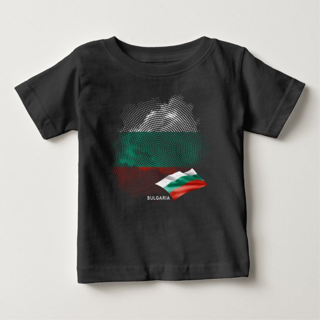 Bulgariska flaggan t shirt (Framsida)