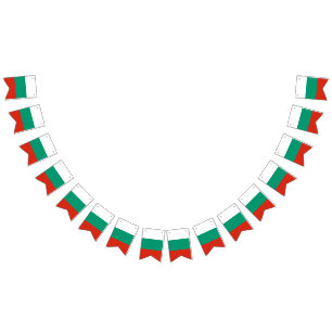 Bulgariska flaggan vimplar