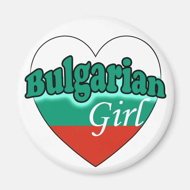 Bulgariska flickor magnet (Framsidan)