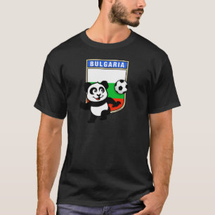Bulgariska fotbollspanda t-shirt