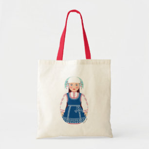 Bulgariska Matryoshka Bag Tygkasse