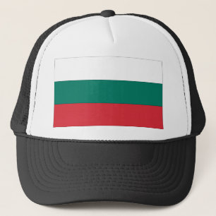 Bulgariska nationella Flagga Truckerkeps