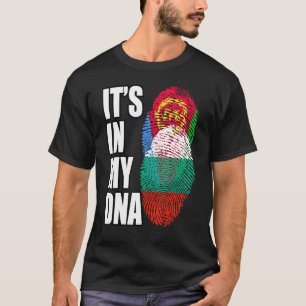 Bulgariska och eritreanska Mix DNA-Flagga T Shirt