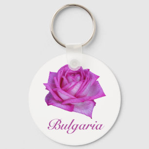 Bulgariska Ro- Oljefärg Nyckelring