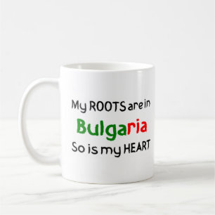 bulgariska rötter kaffemugg