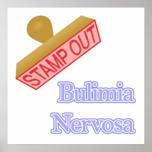 Bulimia Nervosa Poster (Framsidan)
