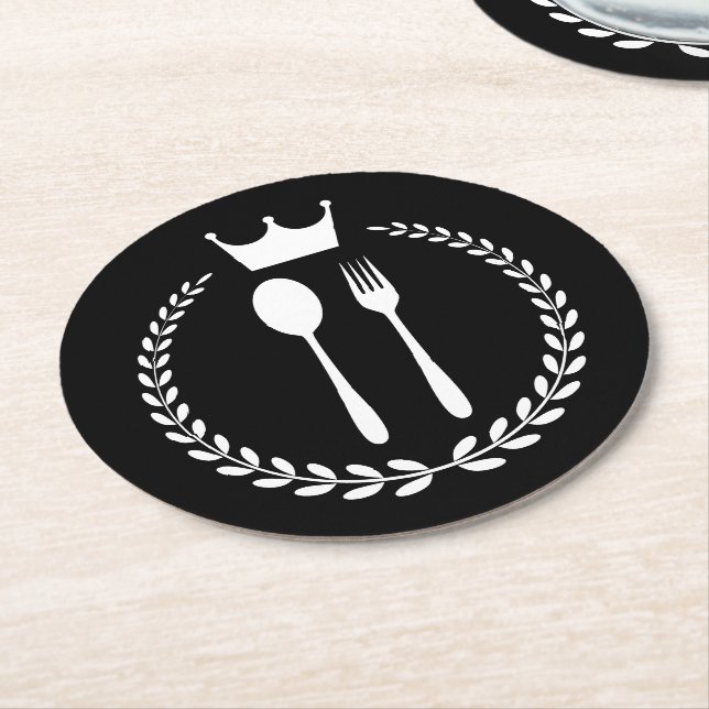 Bulk Anpassningsbar Underläggs - utskrivet för var Underlägg Papper Rund (Vinklad)