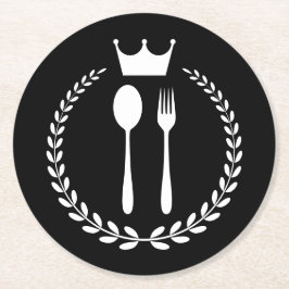 Bulk Anpassningsbar Underläggs - utskrivet för var Underlägg Papper Rund