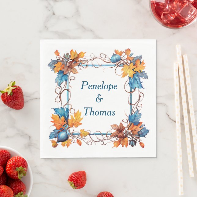 Bulk av personlig bröllop eller duschserin pappersservett (Insitu)