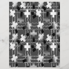 Bulk B&W Sown in Faith Scrapbook-sidor Reklamblad