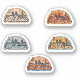 Bulk Delstaten Alabama Klistermärken
