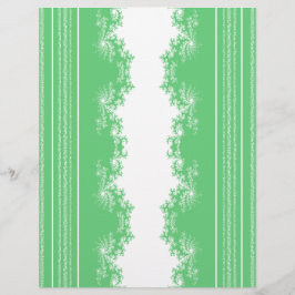 Bulk jul fraktal vintergrön scrapbookpapper reklamblad