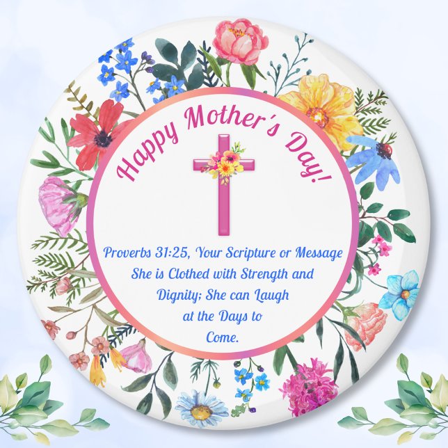 BULK Mors dag-gåvor till CHURCH. Church Magnets Magnet (Mother's Day gifts in bulk for church. Cheap Mother's Day gifts for church. Mother's Day Magnets. )