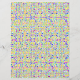 Bulk - Påskpasteller Abstrakt Scrapbookpapper Reklamblad