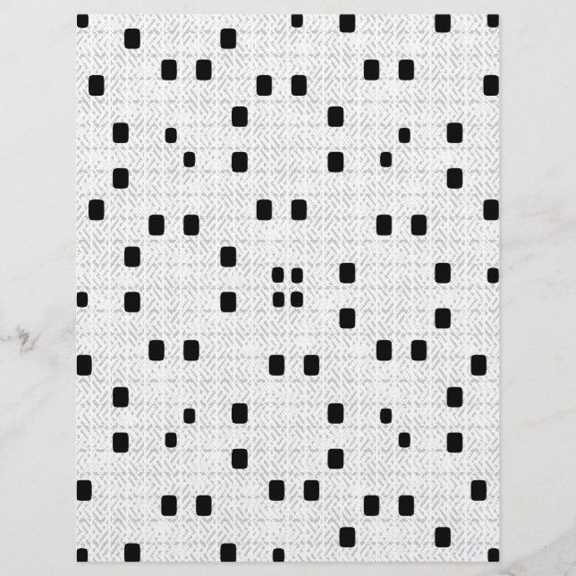 Bulk Textured Minimalism Scrapbook Pages Reklamblad (Framsidan)