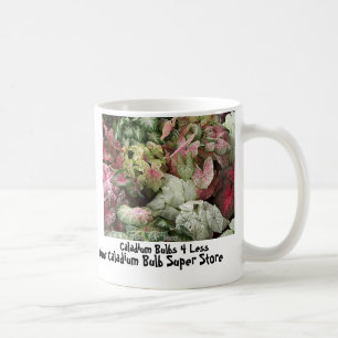 BulkAssortPic Caladiumlökar 4 mindre, din Cala… Kaffemugg