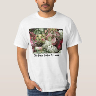 BulkAssortPic Caladiumlökar 4 mindre T Shirt