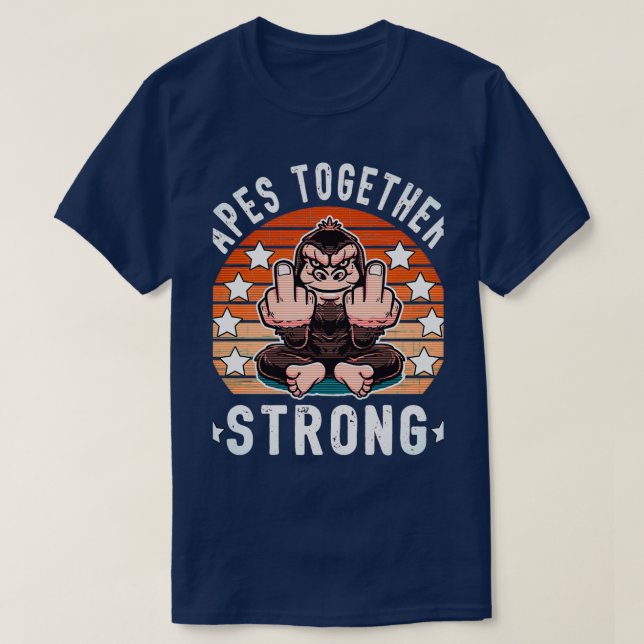 Bulklast 12 från Monkey GME  lagrar T Shirt (Design framsida)