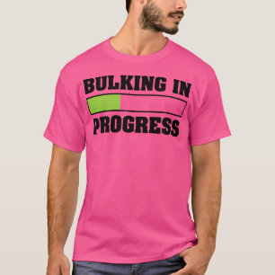 Bulkning under pågående bearbetning av praktisk vi t shirt