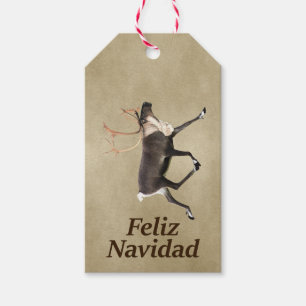 Bull ACP-Feliz Navidad Presentetikett