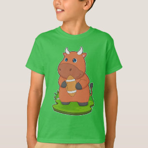 Bull American Football Sports T Shirt