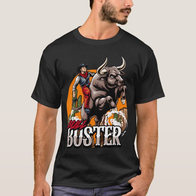 Bull Buster T Shirt (Framsida)
