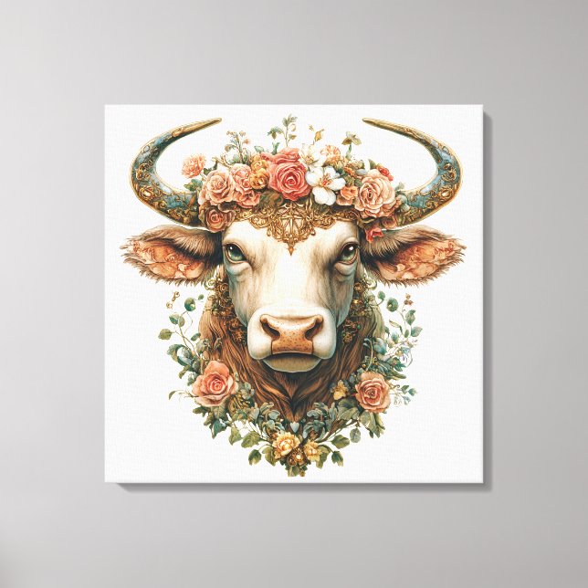 Bull Canvas Art (Framsida)