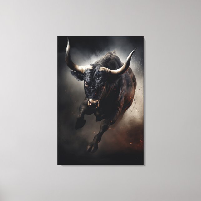 Bull Canvas Art (Framsida)
