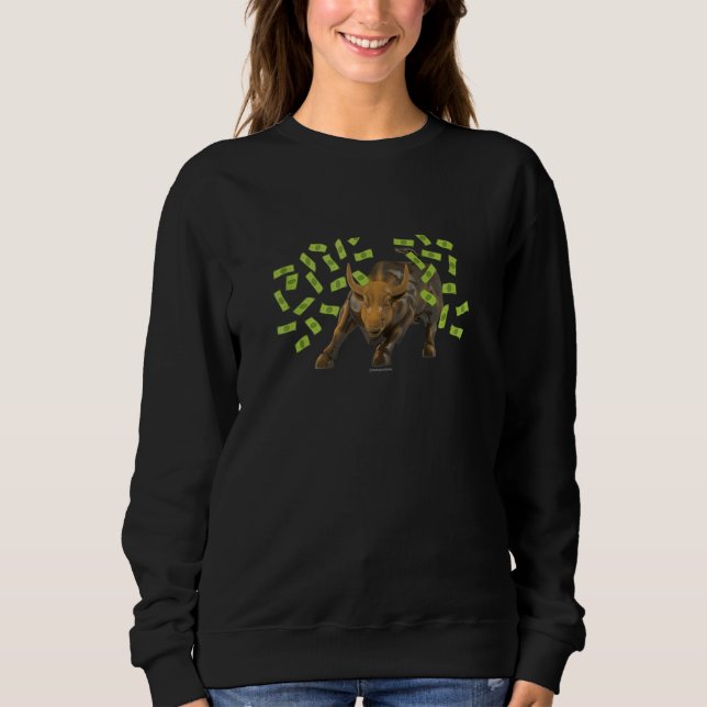 Bull Charging T Shirt (Framsida)