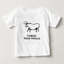 Bull Check Your Vitals Black T Shirt