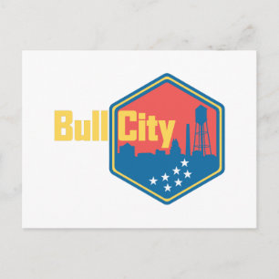 Bull City NC Vykort