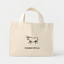 Bull Cowboy Stil Black