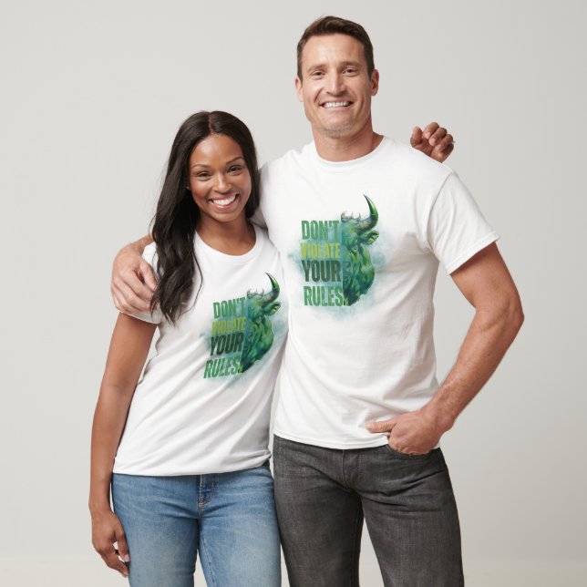 Bull design | Reminder | Motivation T Shirt (Unisex)