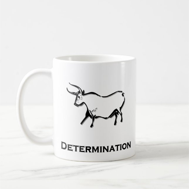 Bull Determination Black Kaffemugg (Vänster)
