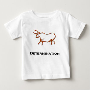 Bull Determination Brown Tee