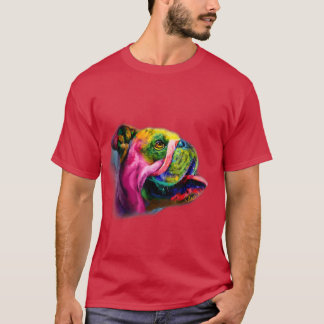 Bull Dog for a Bull Dog Mamma T-Shirt