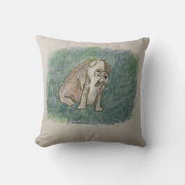 Bull Dog Pillow Kudde