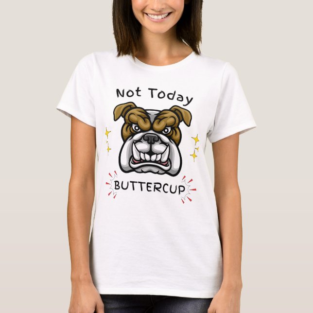 Bull Dog T Shirt, Dog Lovers Shirt, Bulldog Gift T Shirt (Framsida)