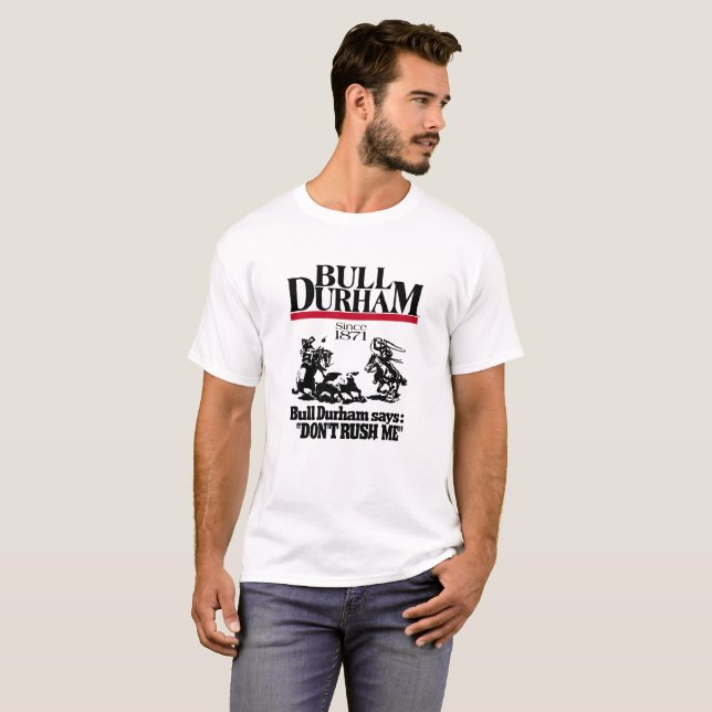 bull durham tobacco t shirt (Hel framsida)
