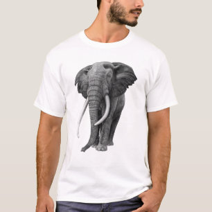 Bull elefant - Teckning i pennan T Shirt