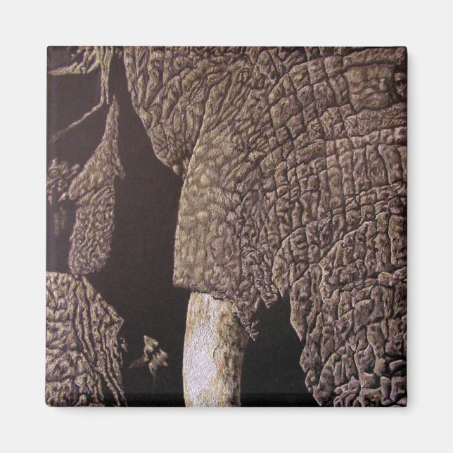 Bull Elephant Magnet (Framsidan)