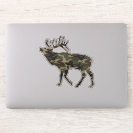 Bull Elk Camo Sticker Klistermärken