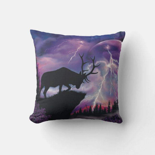 Bull Elk Kudde (Framsida)