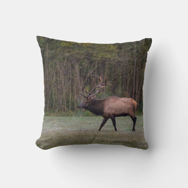 Bull Elk MorgWalk Kudde (Framsida)